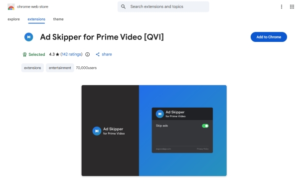 ad skipper for pime video