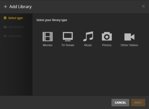 add library plex