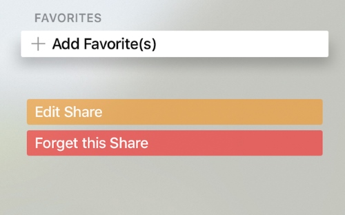 add to favorites infuse