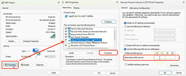 change dns server to access netflix