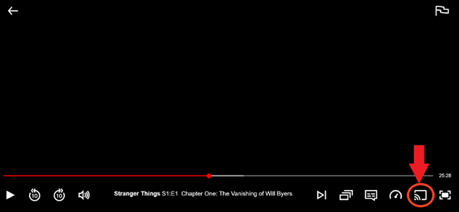 chromecast netflix from laptop