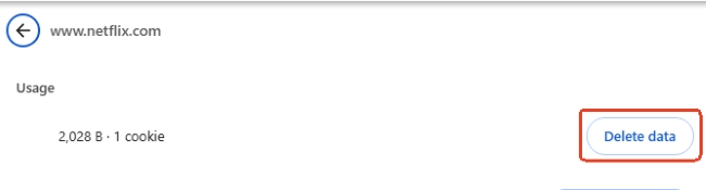 clear netflix cache on browser