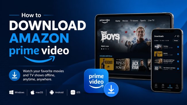 3 Ways to Download Amazon Prime Video Offline