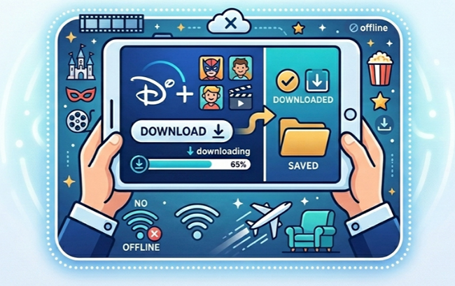 How to Download Disney Plus Movies/Shows on Mobile/Computer