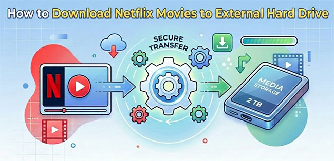 download netflix movies to external hard drive