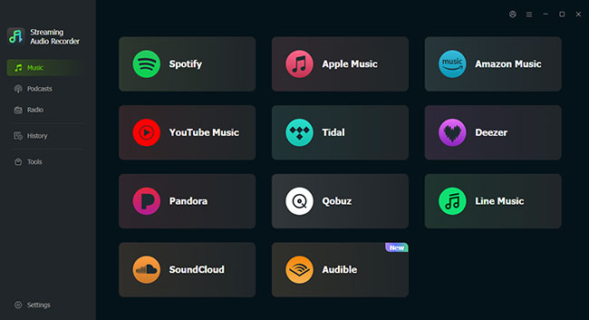 drmare streaming audio recorder
