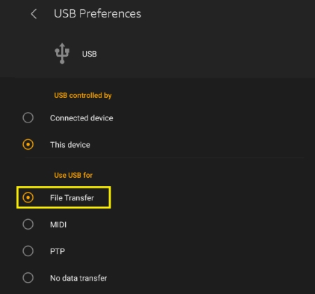 file transfer fire tablet