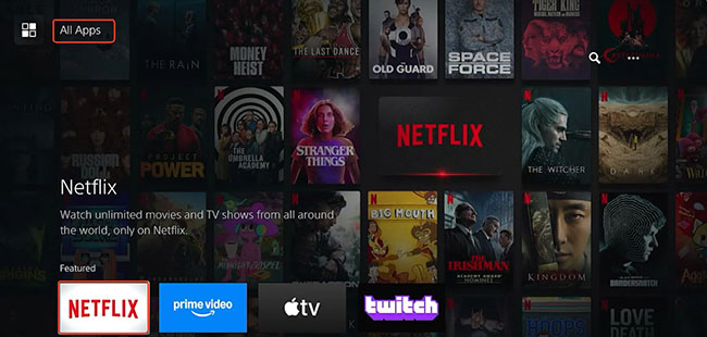 find netflix app on ps5