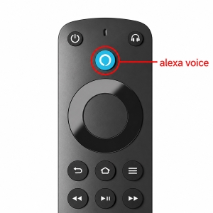 fire tv alexa voice remote button