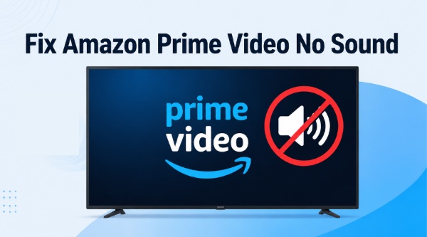 fix amazon prime no sound