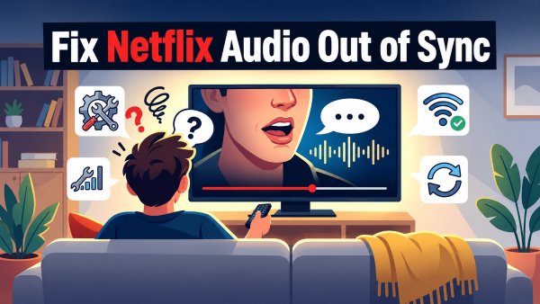 fix netflix audio out of sync