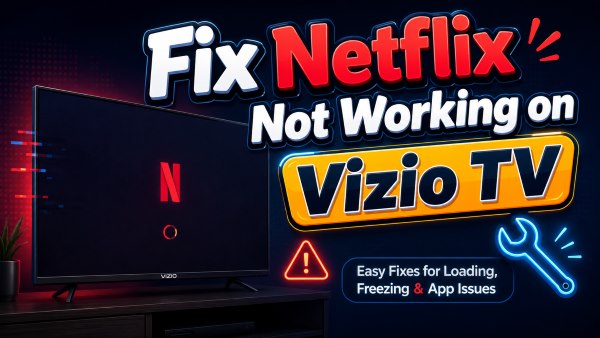 fix netflix not working on vizio tv