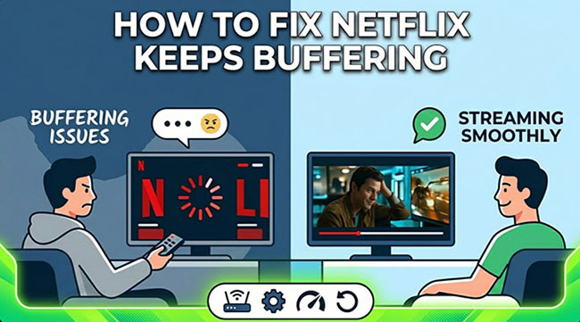 fix netlfix keeps buffering