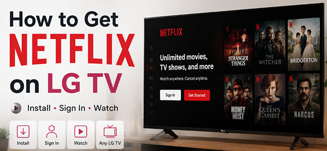 get netflix on lg tv