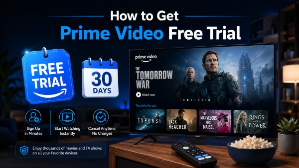 how to get prime video free trial