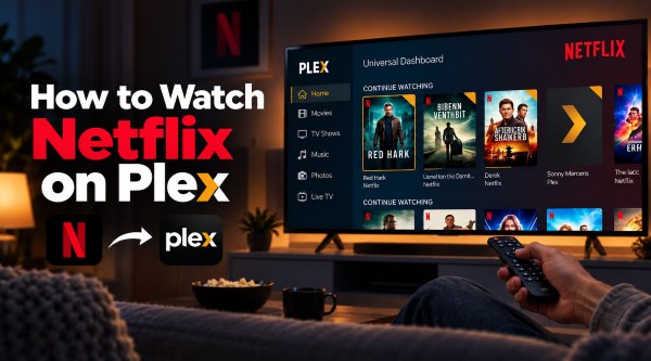 how to watch netflix on plex