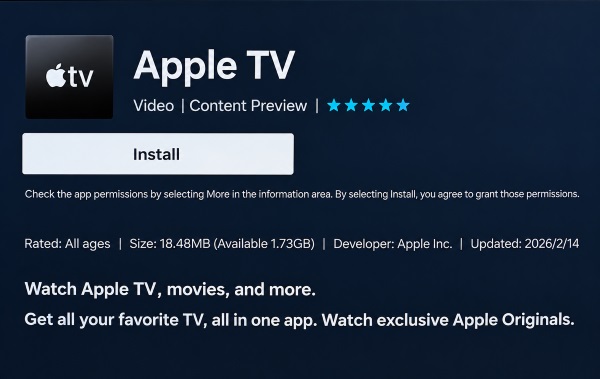 install apple tv