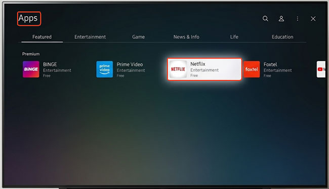 install netflix from lg tv apps