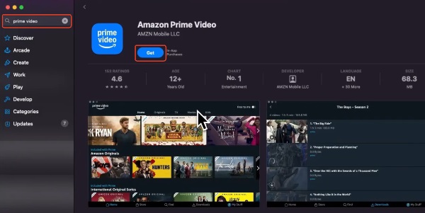 install prime video app on mac