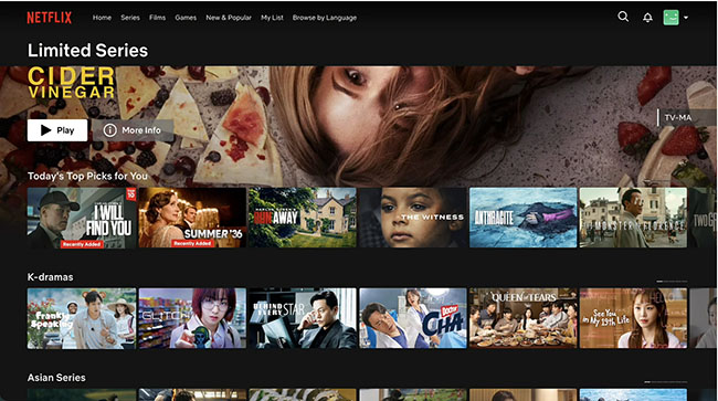 netflix limited series