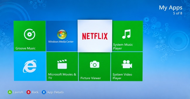 netflix on xbox 360
