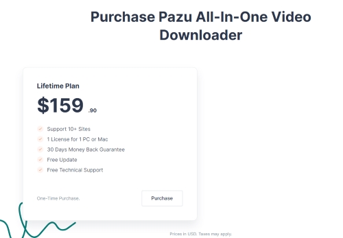 pazu downloader pricing