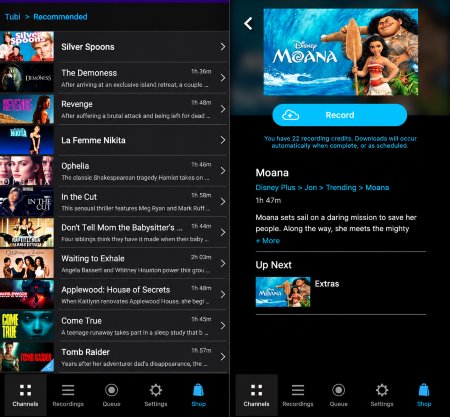 record prime video via play on