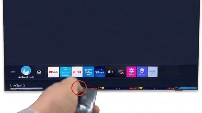 restart smart tv via remote