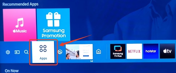samsung tv apps