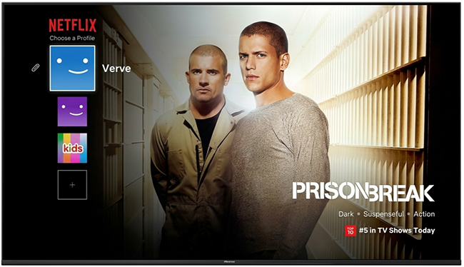 select netflix profile on chromecast google tv