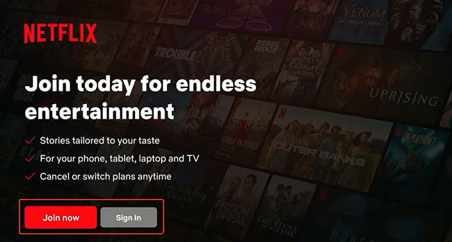 sign in netflix on apple tv