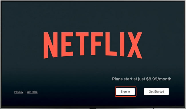 sign in to netflix on lg tv