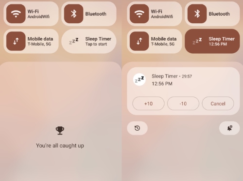 sleep timer for netflix android