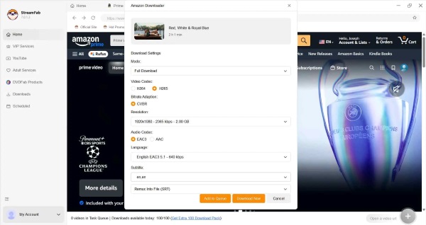 streamfab amazon prime video downloader