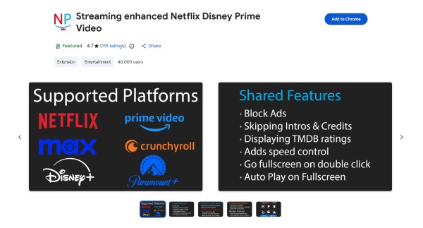 streaming enhanced ad blocker