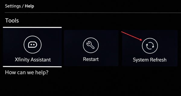 system refresh xfinity