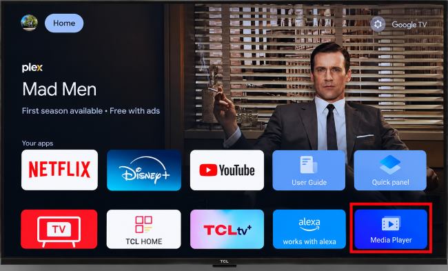 tcl tv media player