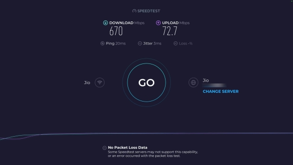 test network speed on apple tv