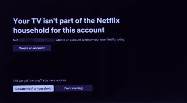 update netflix household