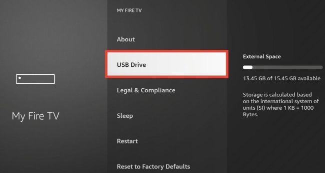 usb drive fire tv