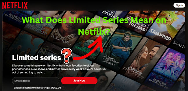 what does limited series mean on netflix