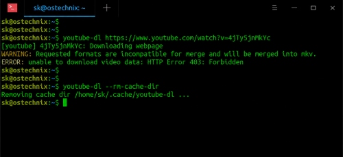yt dlp 403 forbidden error