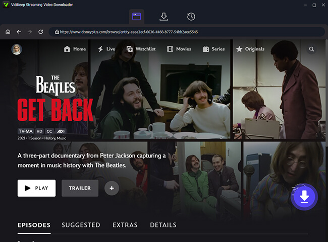 add disney plus movies and shows to download