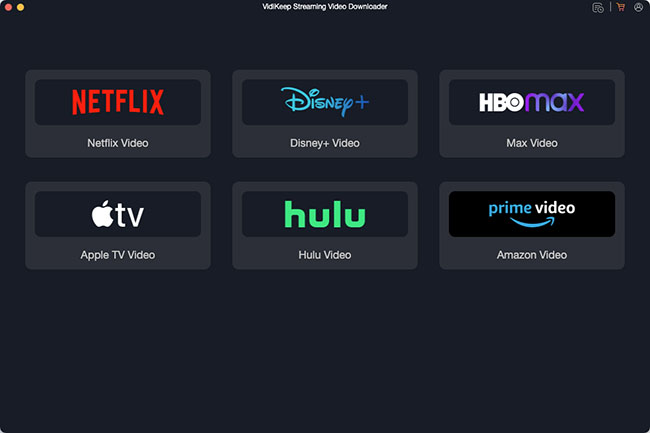 select vidikeep netflix video downloader for mac